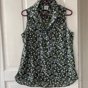 CAbi sleeveless blouse